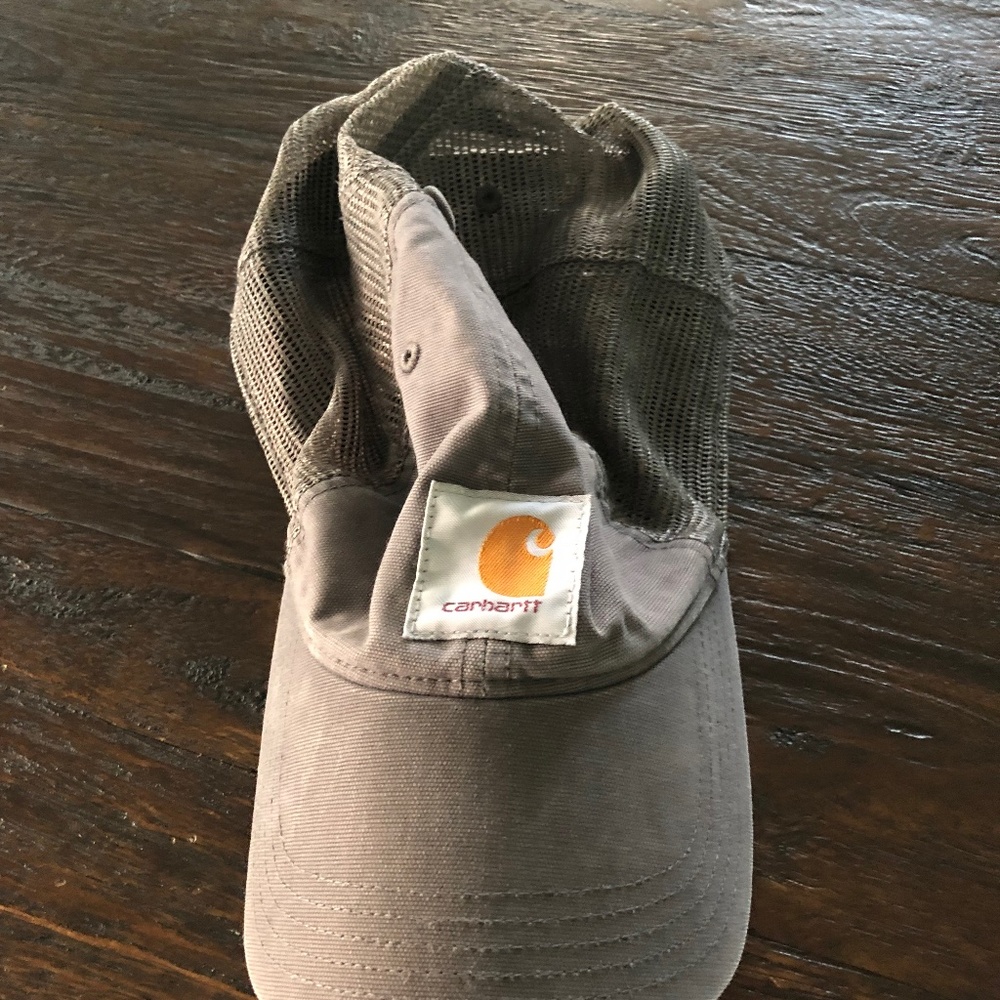Carhartt grey trucker hat